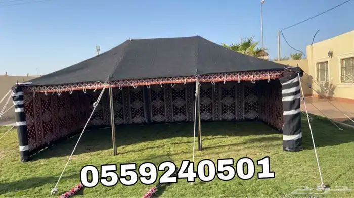 بيوت شعر - بيت شعر اسود تركي ماكينه الماني - خيام شعر 19