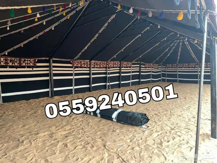 بيوت شعر - بيت شعر اسود تركي ماكينه الماني - خيام شعر 8