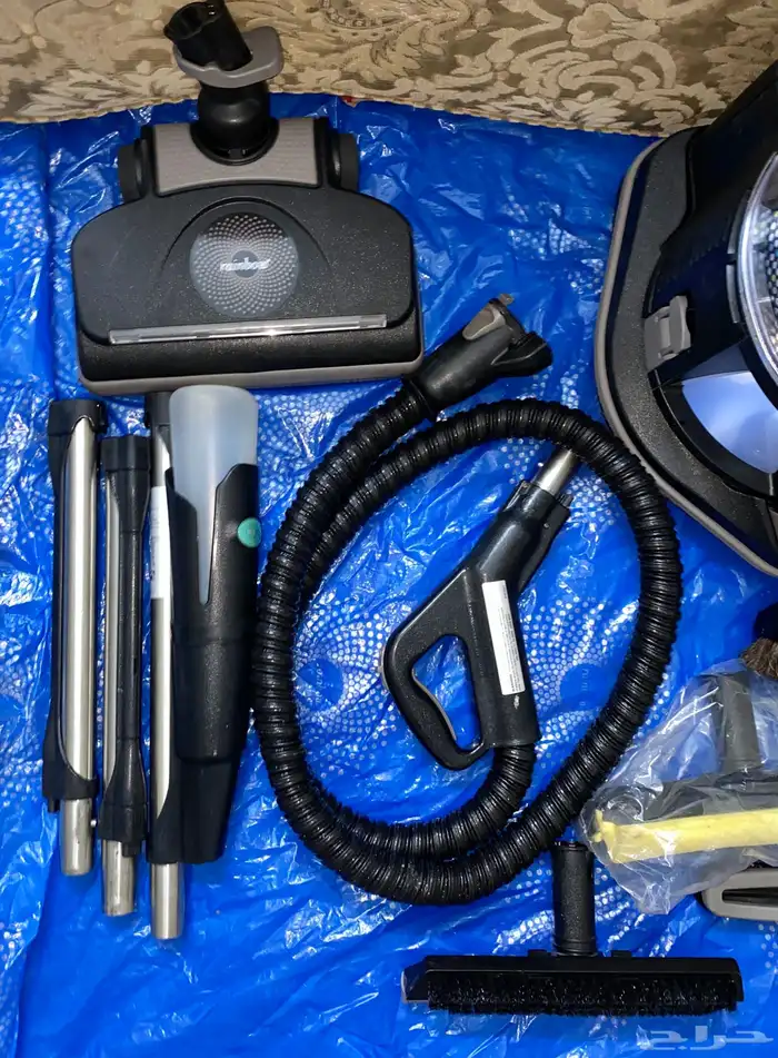 مكنسه رينبو نظيفه معها كامل اغراضها 20