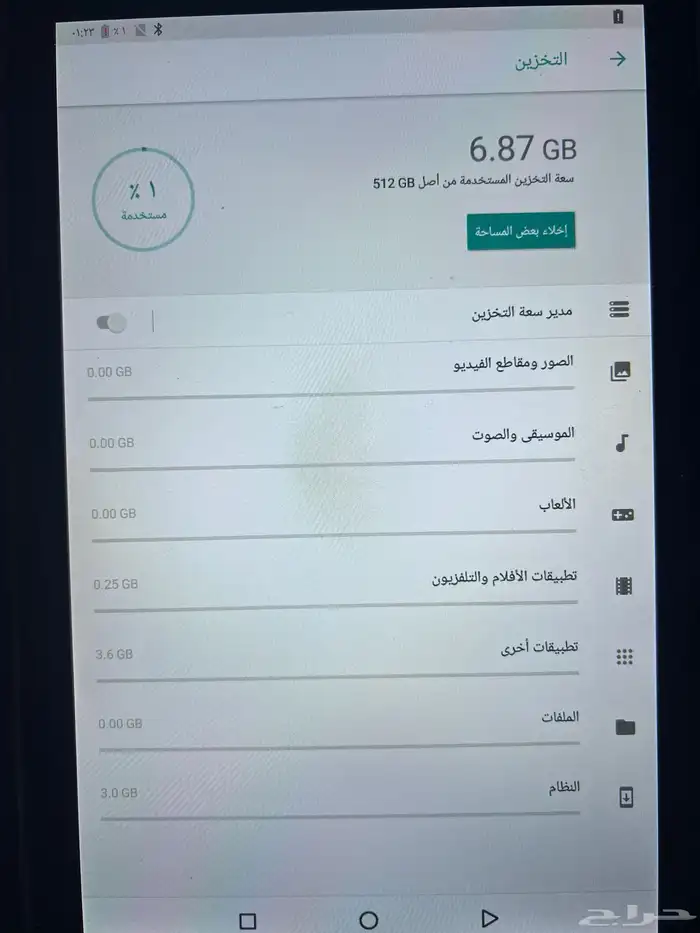 جهاز تابلت للدراسة والمتابعة بذاكرة 512رام و8 جيجا 4