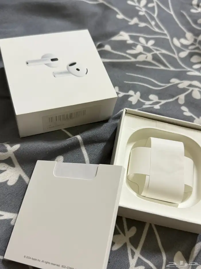 ايربودز ابل اصليه الجيل الرابع مع خاصية عزل الضجيج 2