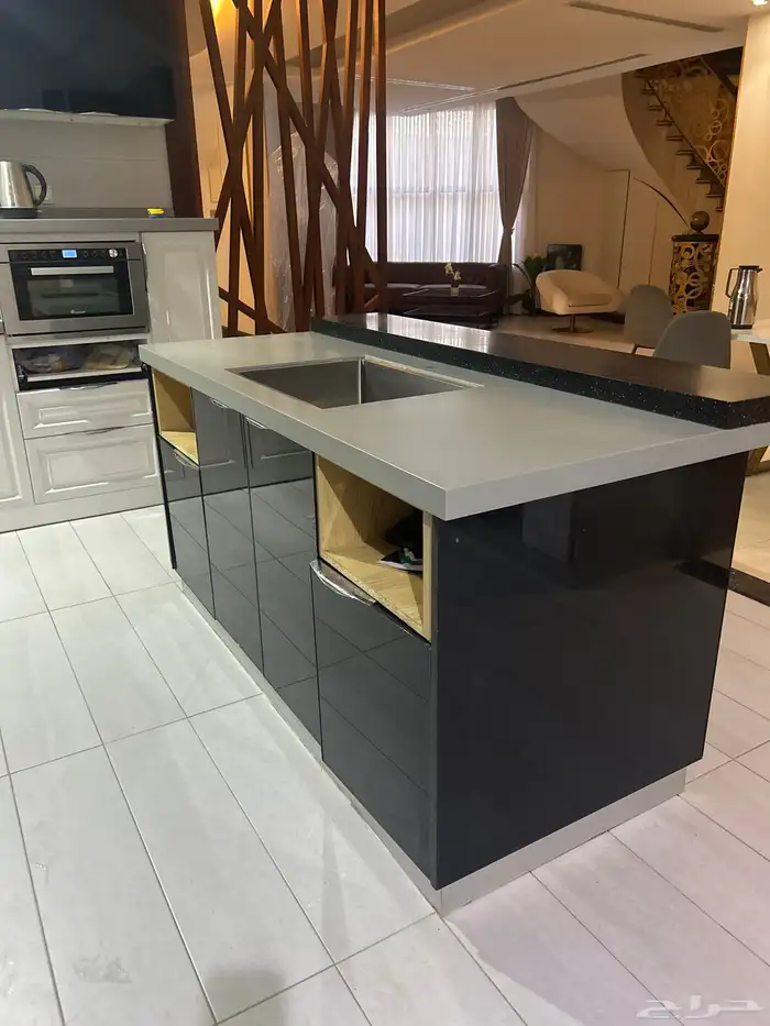 مطبخ على حرف L ثلاث متر في سته متر بدون الاجهزه 1