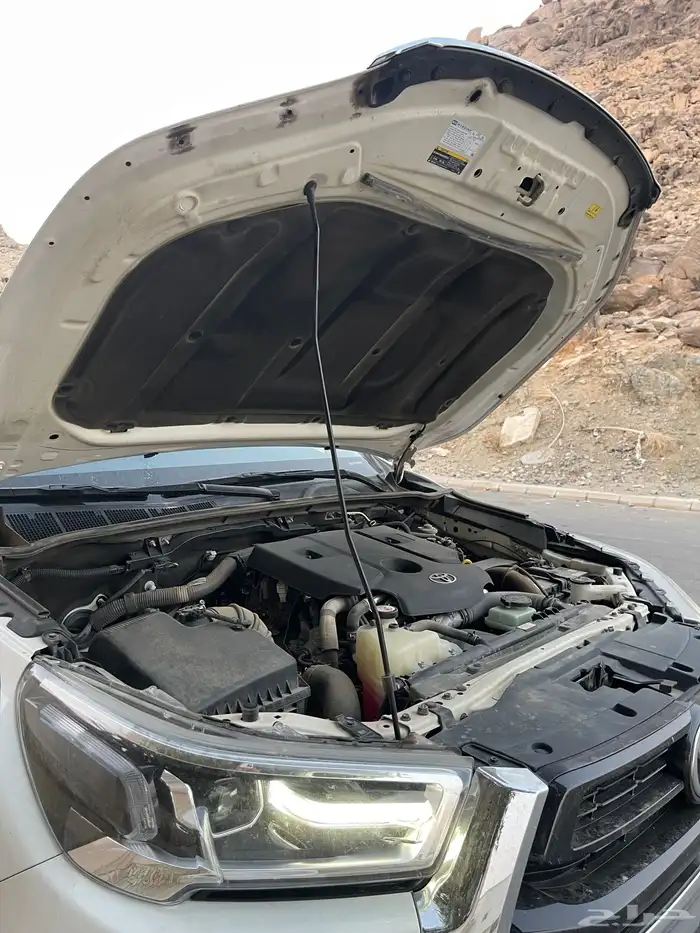 هايلوكس 2024 ديزل 2800 cc شبه الجديد 65
