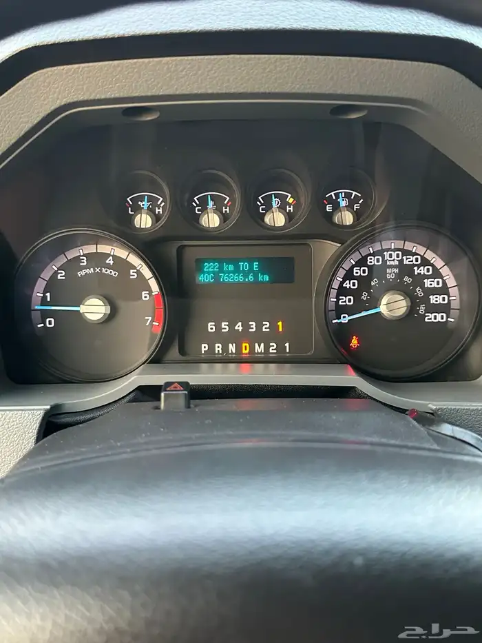 فورد غمارتين F350 SuperDuty دبل مجهز عداد 76 40