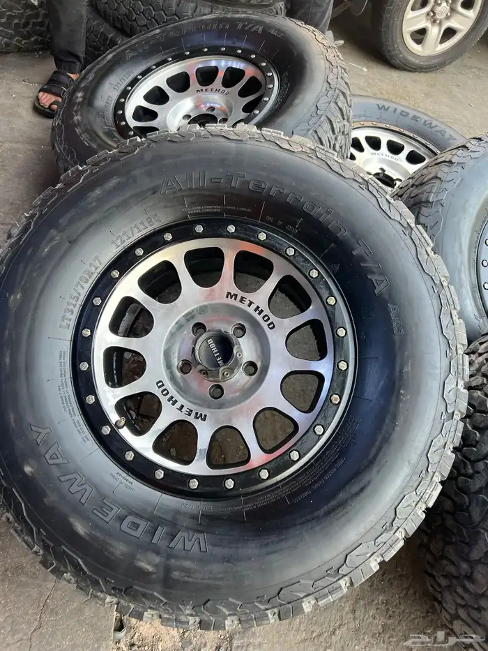 جنوط  ميثود جيب شروكي رنج لار مع ودواي نص حجري 315.70.17 7