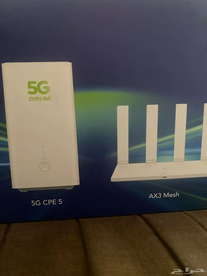 راوتر 5G CPE 5شركة زين معا المقوي AX3 Mesh 0