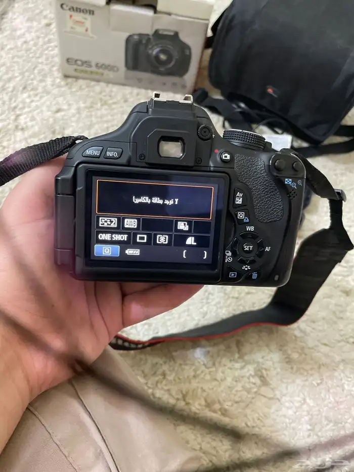 كاميره Canon مع كامل معداته بدون ذاكره 3