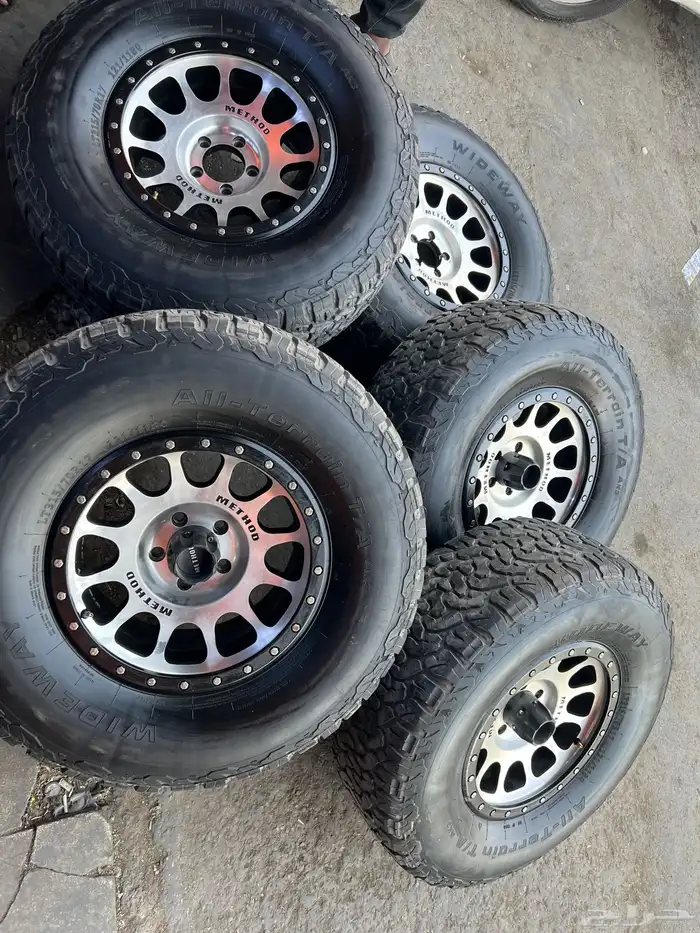 جنوط  ميثود جيب شروكي رنج لار مع ودواي نص حجري 315.70.17 1