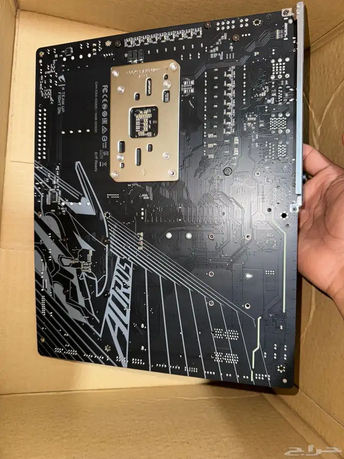 مذربورد B850 اورس ايليت واي فاي. B850 Auros Elite Wifi 1