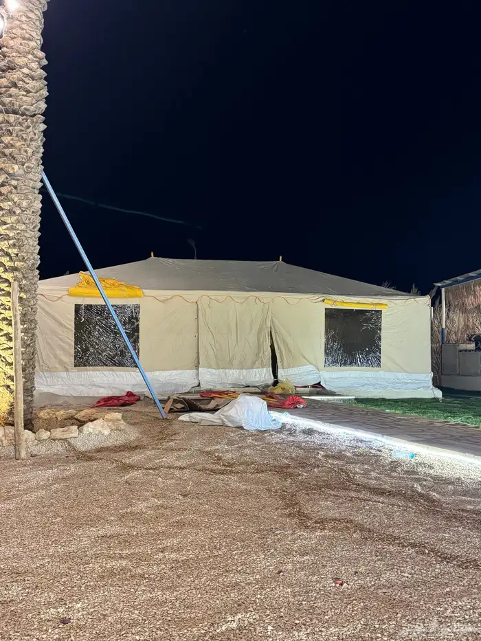 خيمة المنزل الملكية خيام بدون إطناب 3