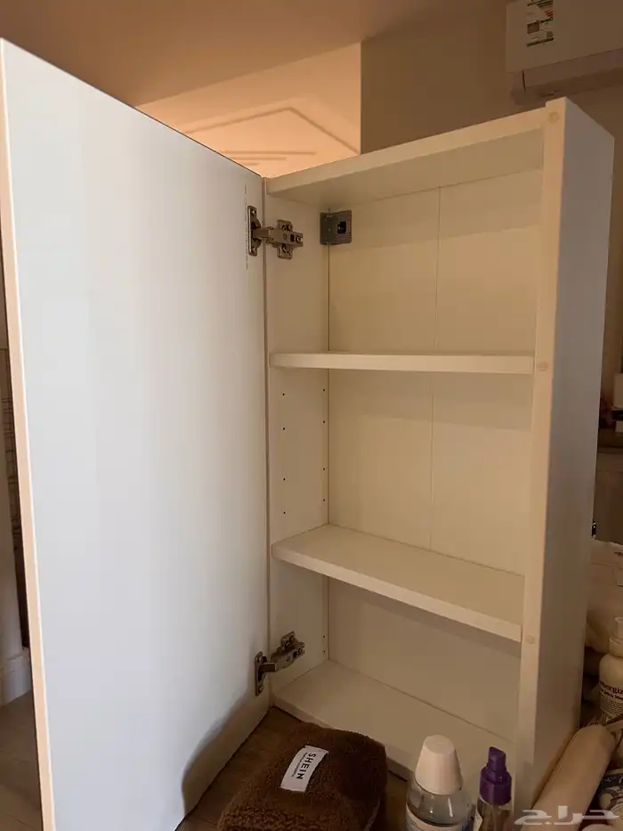 مرايا حمام مع 1 باب  أبيض   40x17x75 سم 0