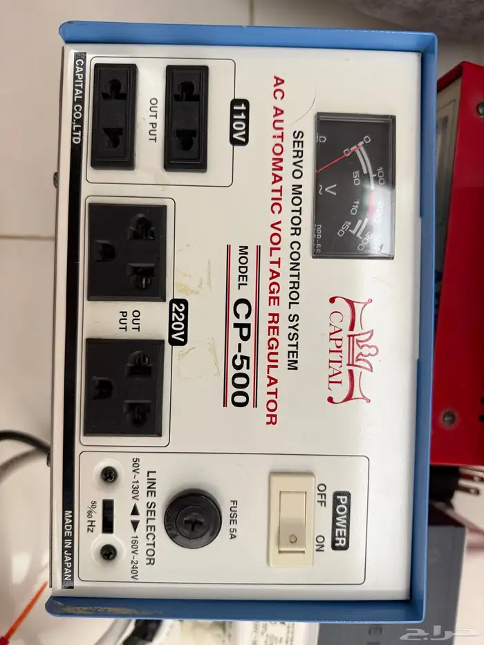 محول ومنظم كهرباء مستخدمه للبيع 2