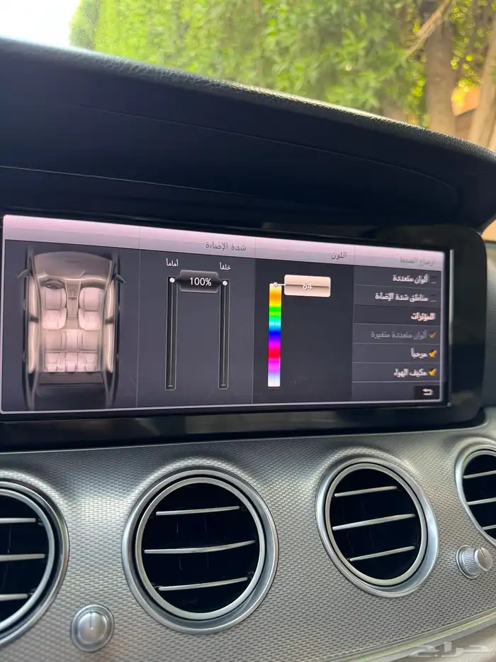للبيع مرسيدس E200 موديل 2018 جفالي 7