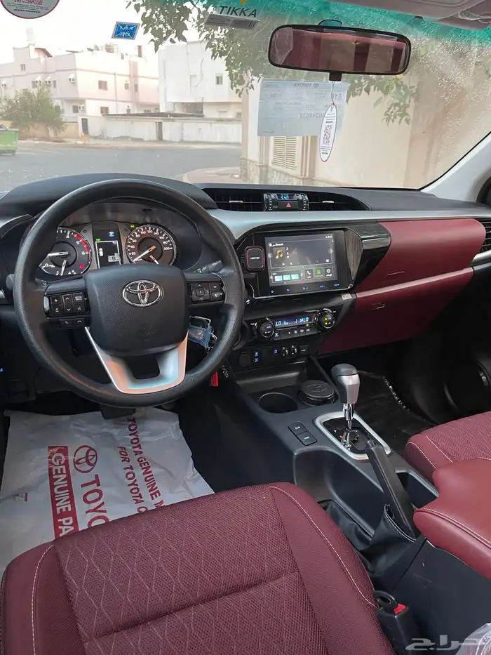هايلوكس 2024 ديزل 2800 cc شبه الجديد 58