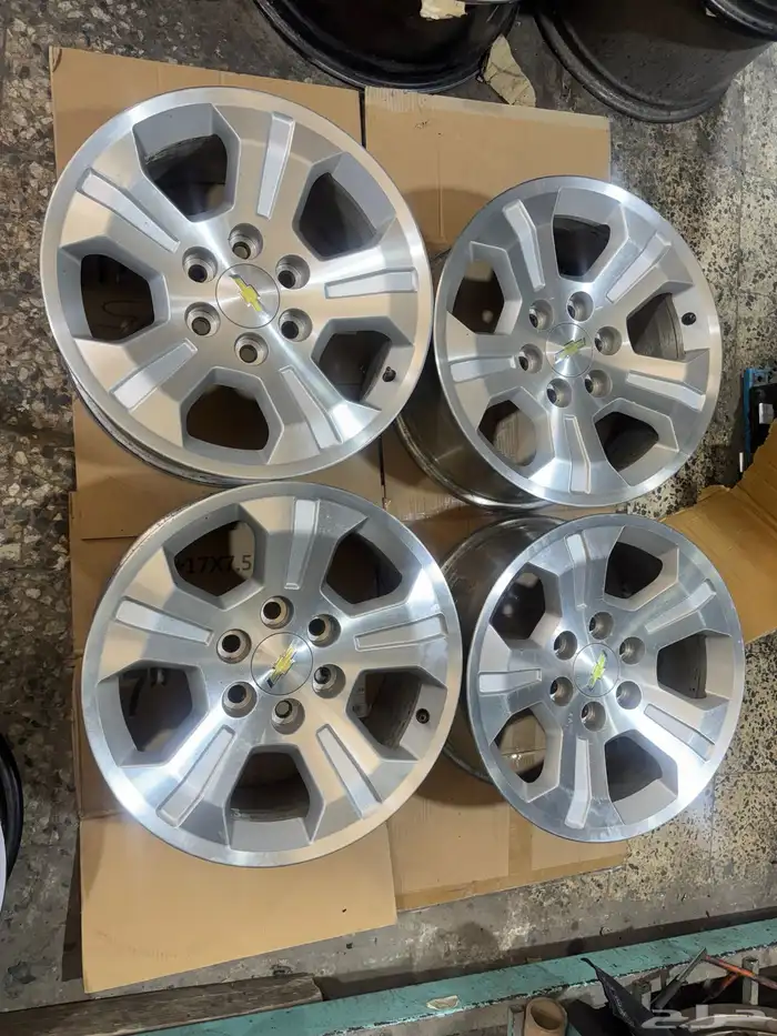 جنوط سلفرادو Z71 مقاس 18 اصلي وكالة موديل 2018 8