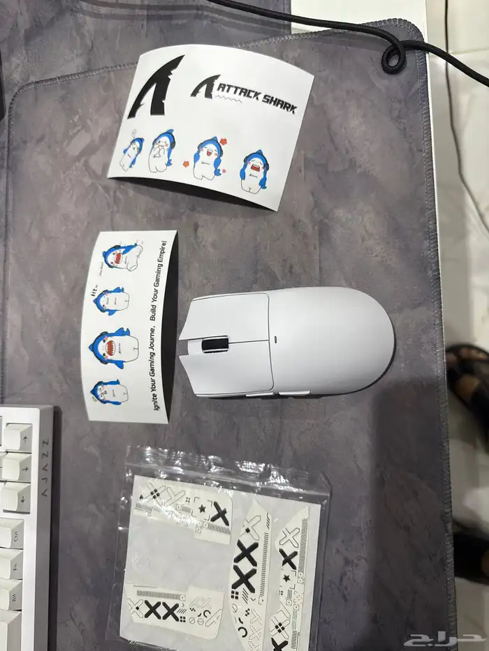 ماوس اتاك شارك سلكي ومغناطيسي attack shark x11 2