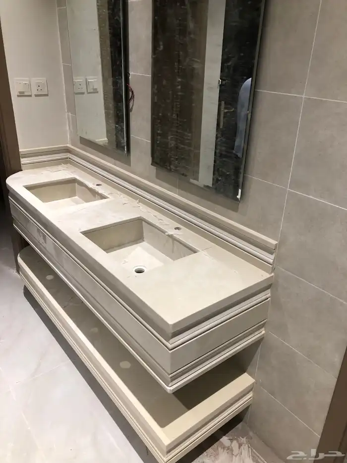 مغاسل رخام طبيعي وصناعة ومطبخ وطولات 1