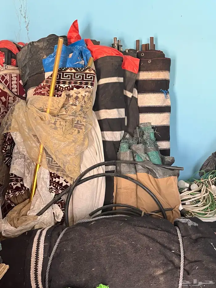 فرشات زل تركي استخدام بسيط وخيمام ومساند ومتاكي وبيت شعر 2