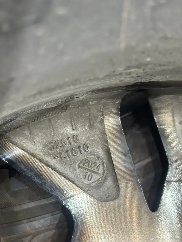 جنوط سناتا مكحله كروم مع كفرات مقاس 17 خوات الجديد 10