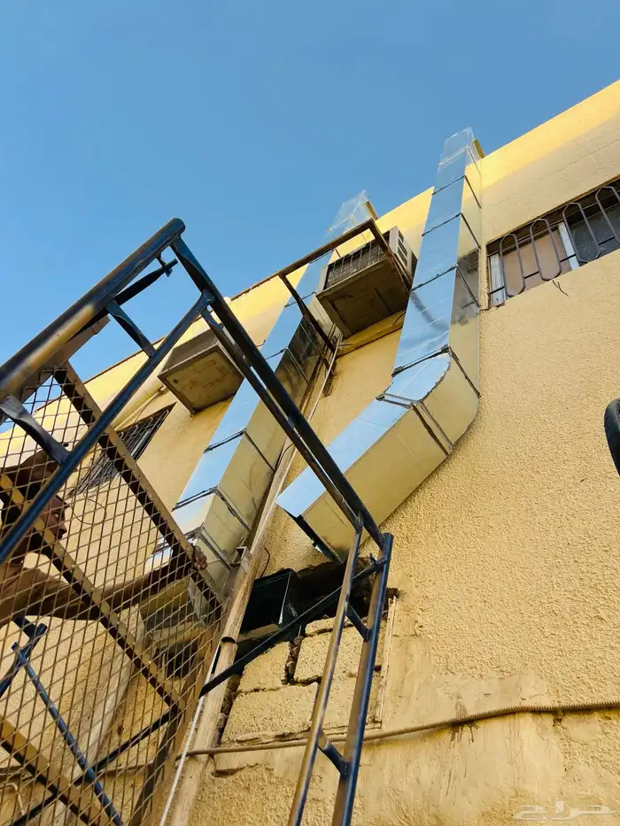 مطبخ مطعم شفاط ومدخنة من الفولاذ دكت ومكيفات تفصيلDuct26448 9