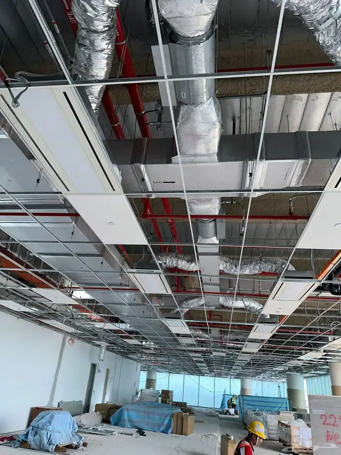 مطبخ مطعم شفاط ومدخنة من الفولاذ دكت ومكيفات تفصيلDuct26448 3