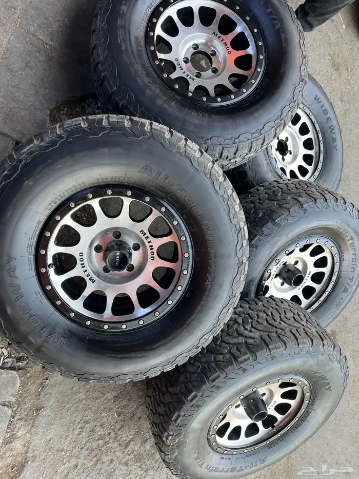 جنوط  ميثود جيب شروكي رنج لار مع ودواي نص حجري 315.70.17 2