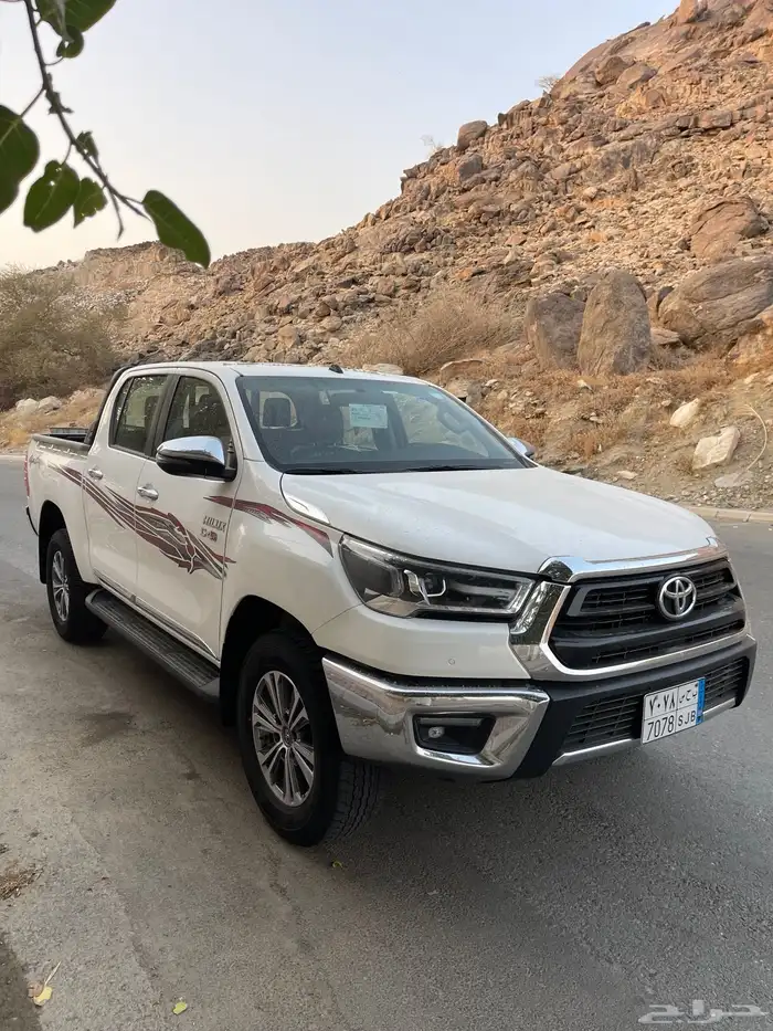 هايلوكس 2024 ديزل 2800 cc شبه الجديد 2