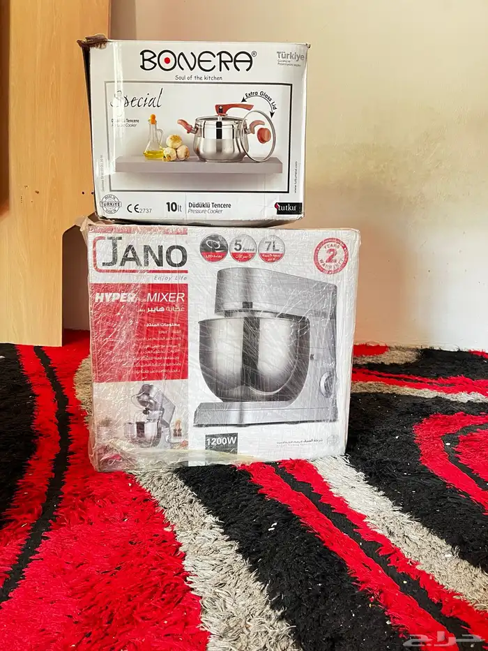 عجانه جديده وحله ستلس مع غطاء ضعط جديده تركي 0