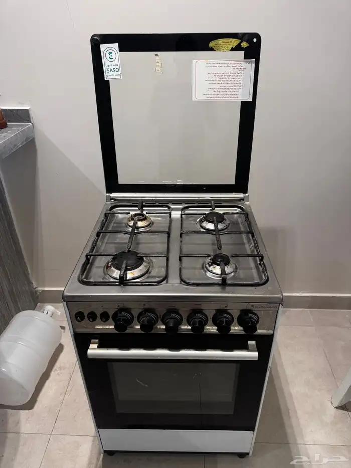 فرن اربع عيون نظيف غطا العين الصغيره ضايع واتوقع انها تنباع 0