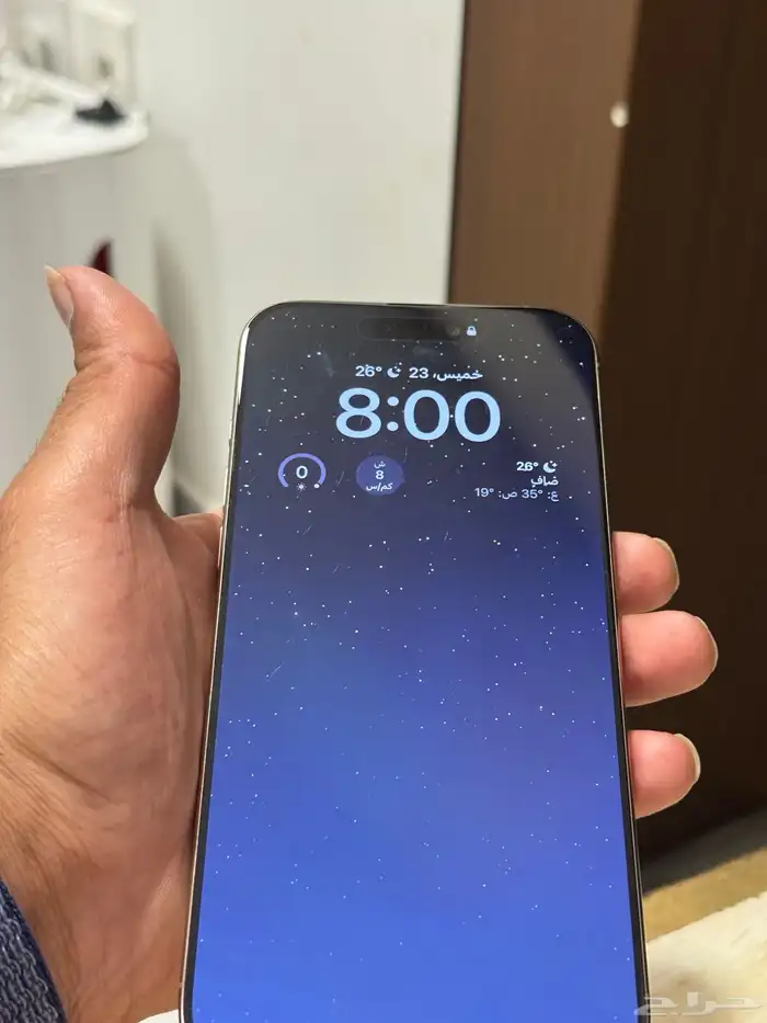 بيع مستعجل جوال آيفون برو ماكس 16 ضمان جرير 24 شهر 1