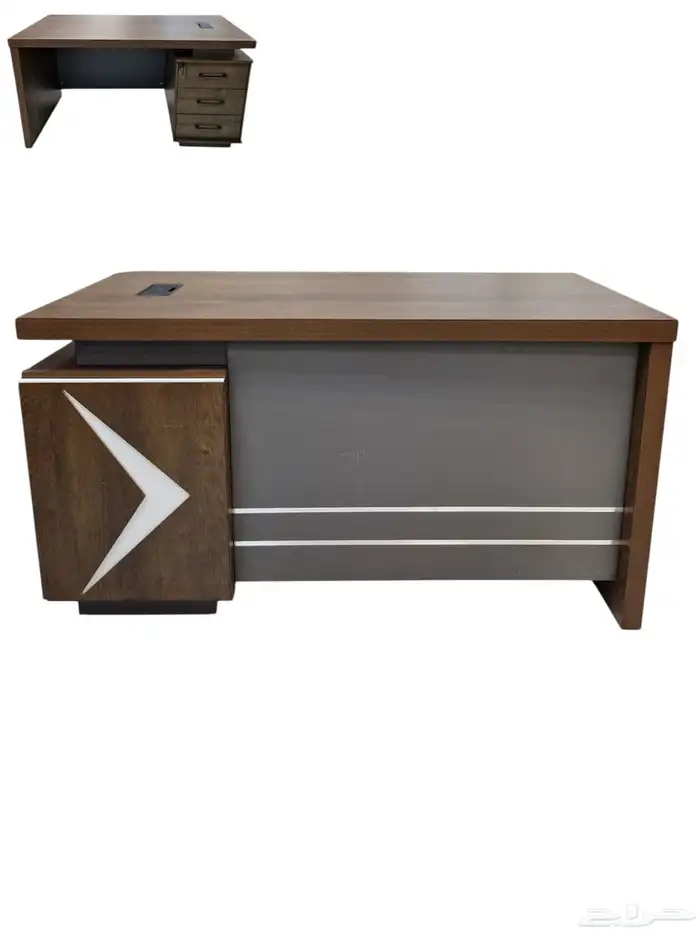 طقم مكتب دولاب طقم بارتيشن وركستيشن كاؤنتر استقبال  راسي 16