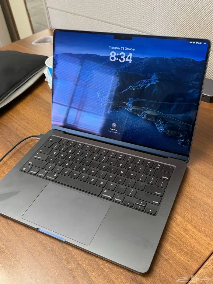 Macbook Pro M4 512G ماكبوك برو اسود (البطارية 100   ) 0