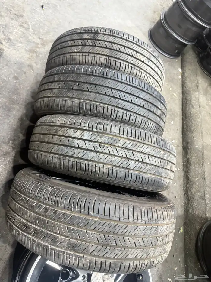 جنوط سناتا مكحله كروم مع كفرات مقاس 17 خوات الجديد 3