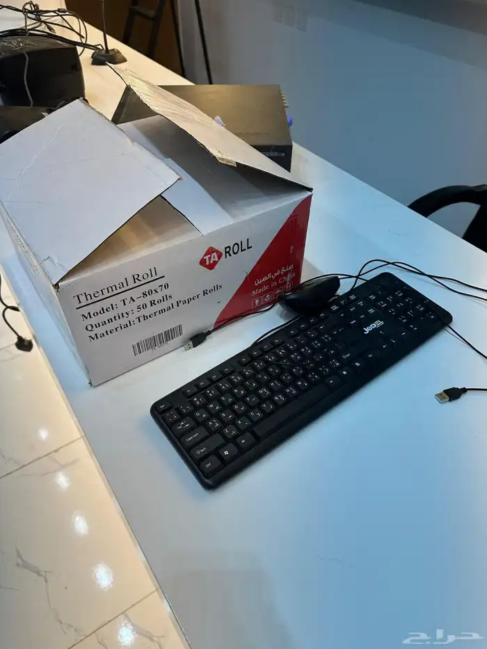 جهاز كاشير متكامل استخدام شهر فقط 1