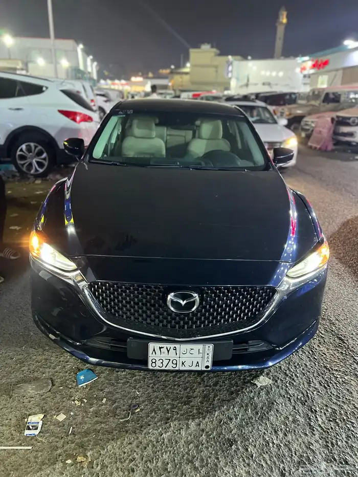 مازدا 6 موديل 2022 البوضي وكالة فيها لكر في الشنط فقط 7