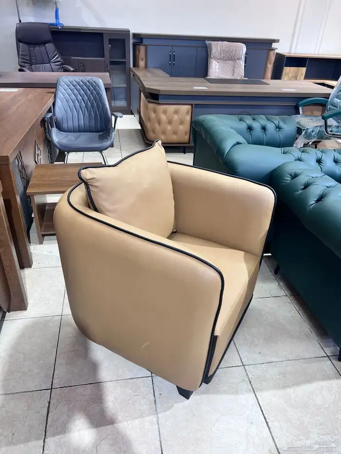 طقم مكتب دولاب طقم بارتيشن وركستيشن كاؤنتر استقبال  راسي 45