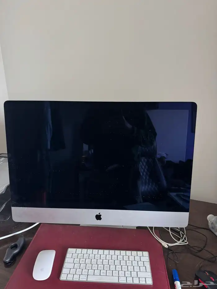 iMac 27-inch 5K 2020   استعمال خفيف ونظيف سنتين 0