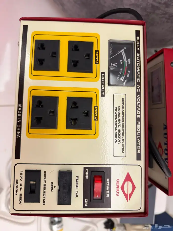 محول ومنظم كهرباء مستخدمه للبيع 3