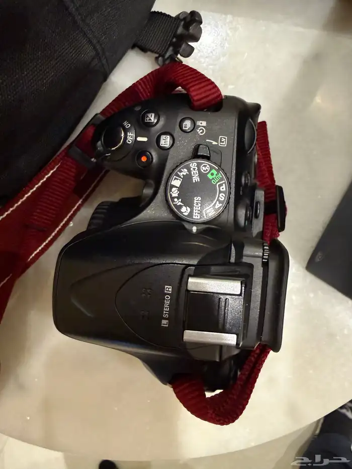 كاميرا احترافية نيكون - Nikon D5200   عدسة VR 18-55 1