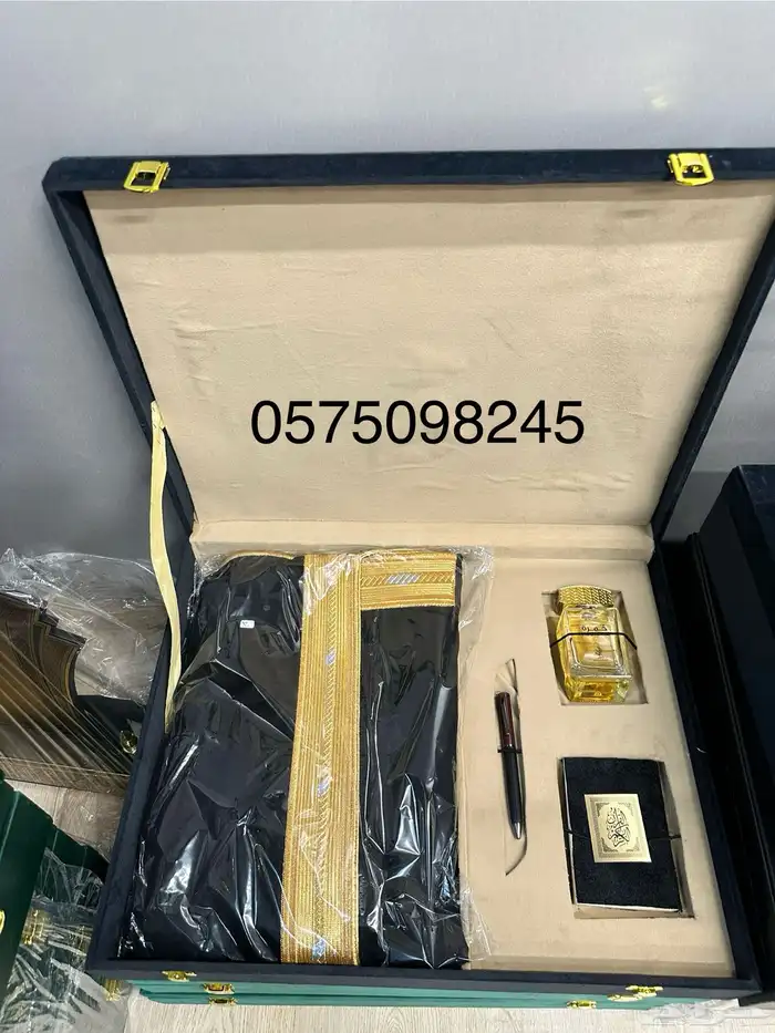 هدايا بشت سيف درع جنبية عطر عود هدايا ملكي فاخر 17