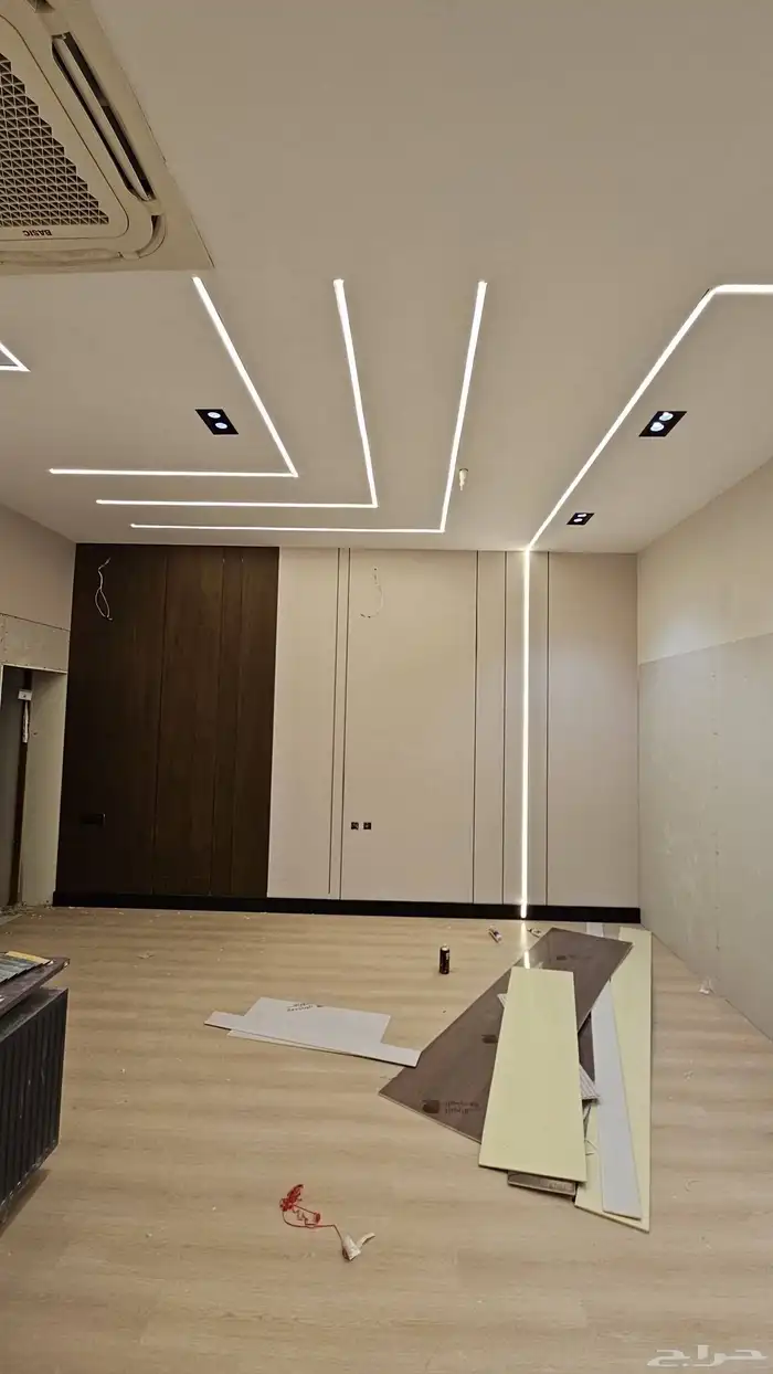 ديكورات  شيبورد خشب جبس فرش مكاتب بلاطات 19