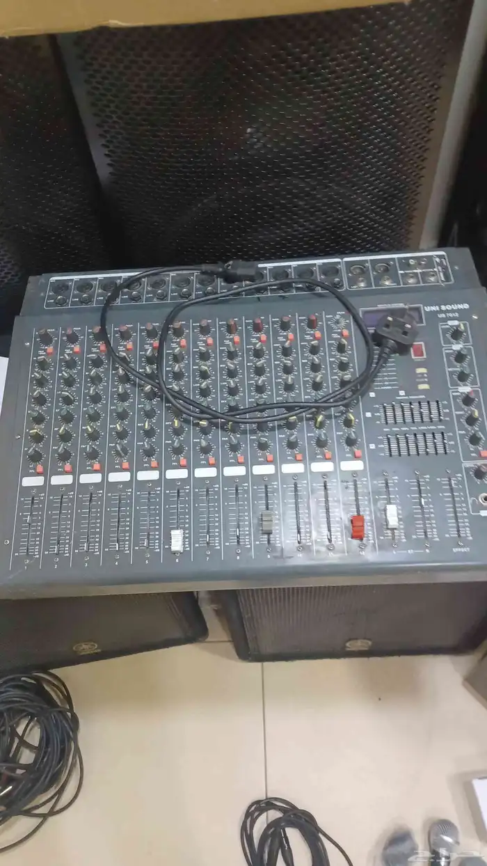 ساون كامل مكسر ديناكورد بور 1600 و مكسر صيني 800واط سماعات 0