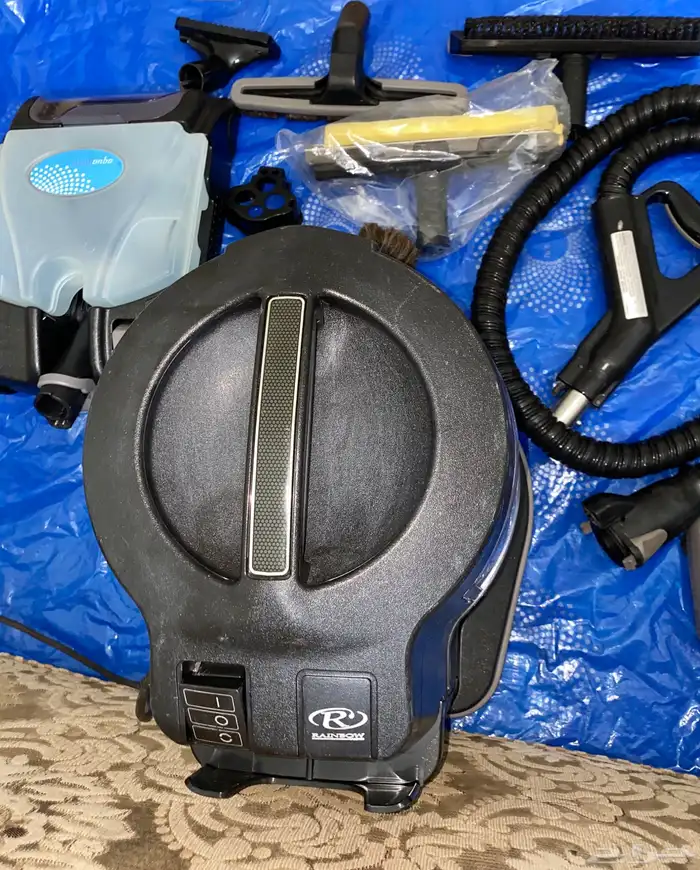 مكنسه رينبو نظيفه معها كامل اغراضها 19