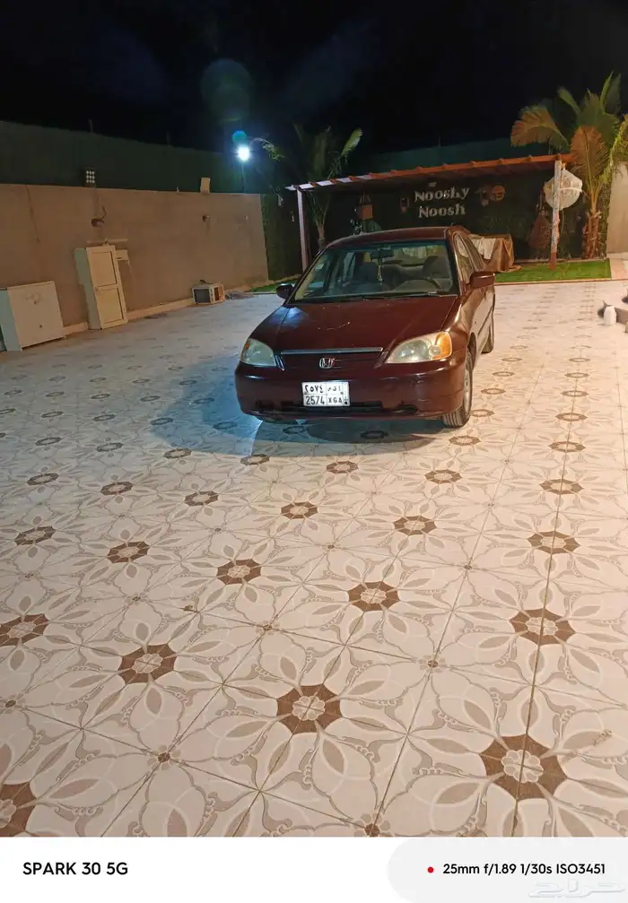 للبيع هوندا سيفيك موديل 2003 (البيع لأصحاب التشاليح ) 0