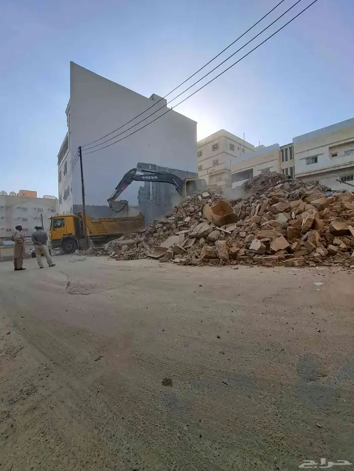 هدم وازالة المباني 5