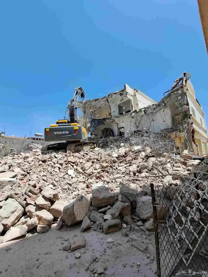 هدم وازالة المباني 8