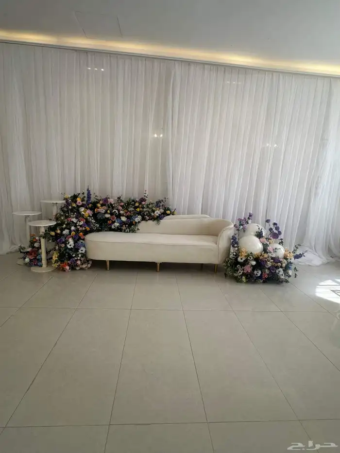 تنسيق كوشة تنسيق طاولات استقبل 0