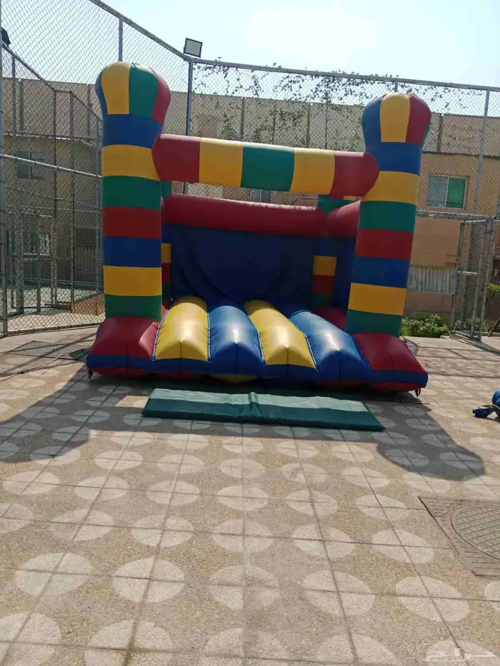 ايجار ملعب صابوني زحليق نطيطات 9