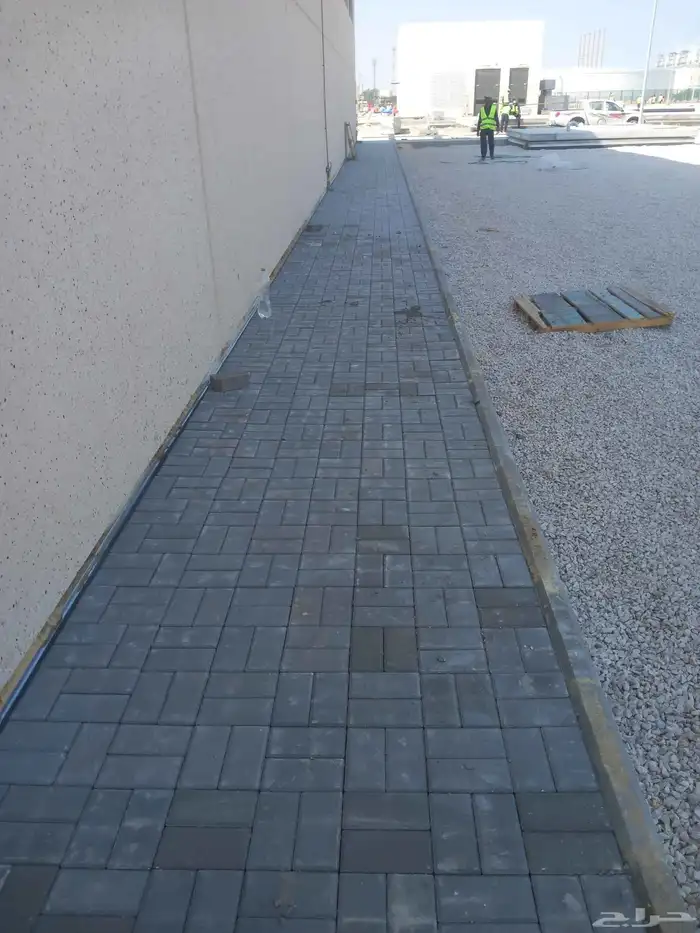 ابوادم لتركيب بلدوره وانترلوك وبلاط ارصفه 8