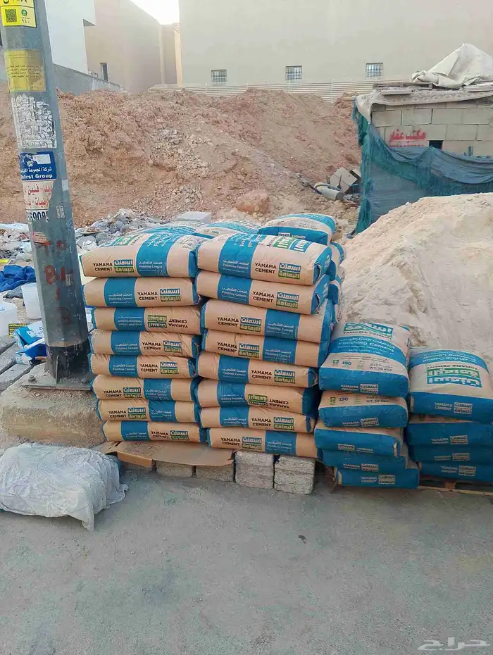 اسمنت رمل بلوك غراء الرياض 8